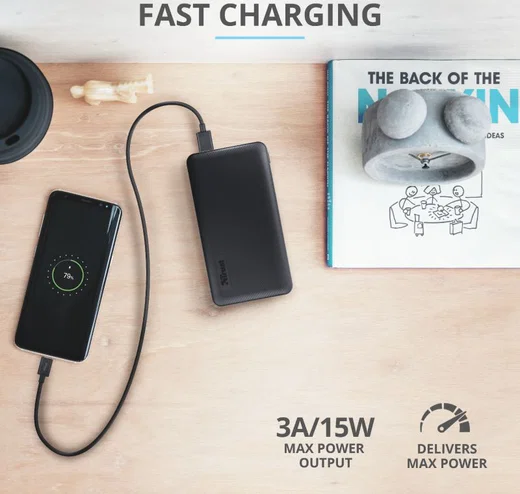 Trust Primo Ultra Dunne USB-C PowerBank 10.000 mAh Zwart afbeelding 12
