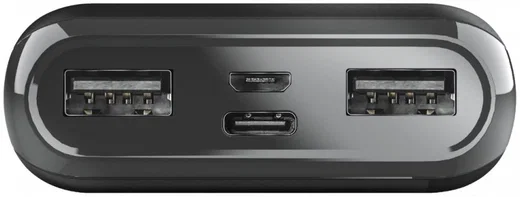 Trust Pacto2 Pocket-Size Fast Charge Powerbank 10.000 mAh Zwart afbeelding 2