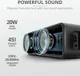 Trust Zowy Max Stylish Bluetooth Wireless Speaker Zwart afbeelding 7