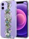 HappyCase iPhone 12 / 12 Pro Hoesje Flexibel TPU Floral Print afbeelding 2