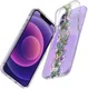 HappyCase iPhone 12 / 12 Pro Hoesje Flexibel TPU Floral Print afbeelding 3