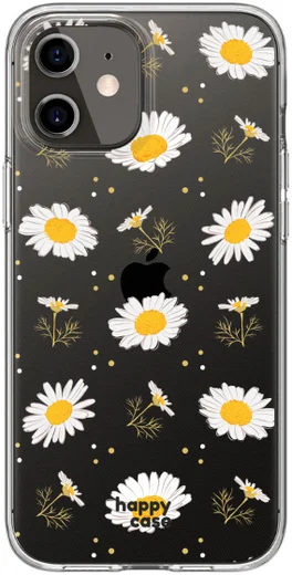 HappyCase iPhone 12 / 12 Pro Hoesje Flexibel TPU Bloemen Print afbeelding 9