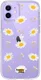 HappyCase iPhone 12 / 12 Pro Hoesje Flexibel TPU Bloemen Print afbeelding 1