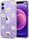HappyCase iPhone 12 / 12 Pro Hoesje Flexibel TPU Bloemen Print afbeelding 2