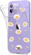 HappyCase iPhone 12 / 12 Pro Hoesje Flexibel TPU Bloemen Print afbeelding 7