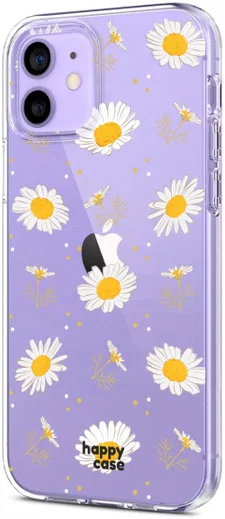 HappyCase iPhone 12 / 12 Pro Hoesje Flexibel TPU Bloemen Print afbeelding 8