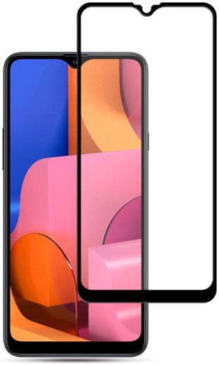 MOCOLO Samsung Galaxy A20s Full Cover Tempered Glass Screen Protector afbeelding 1