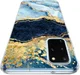 HappyCase Galaxy S20 FE Hoesje Flexibel TPU Blauw Marmer Print afbeelding 9
