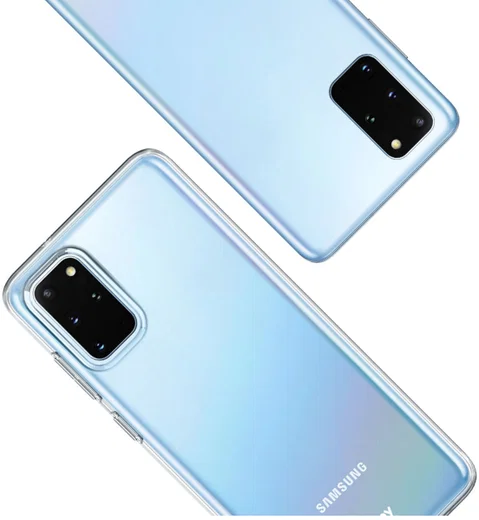 HappyCase Galaxy S20 FE Hoesje Flexibel TPU Clear Print afbeelding 3