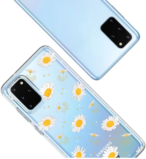 HappyCase Galaxy S20 FE Hoesje Flexibel TPU Bloemen Print afbeelding 6