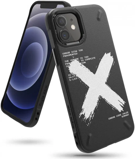 Ringke Onyx Design Apple iPhone 12 Mini Hoesje Flexibel TPU X afbeelding 1