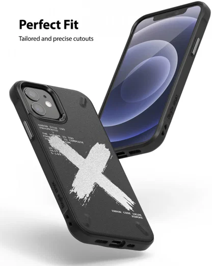 Ringke Onyx Design Apple iPhone 12 Mini Hoesje Flexibel TPU X afbeelding 9