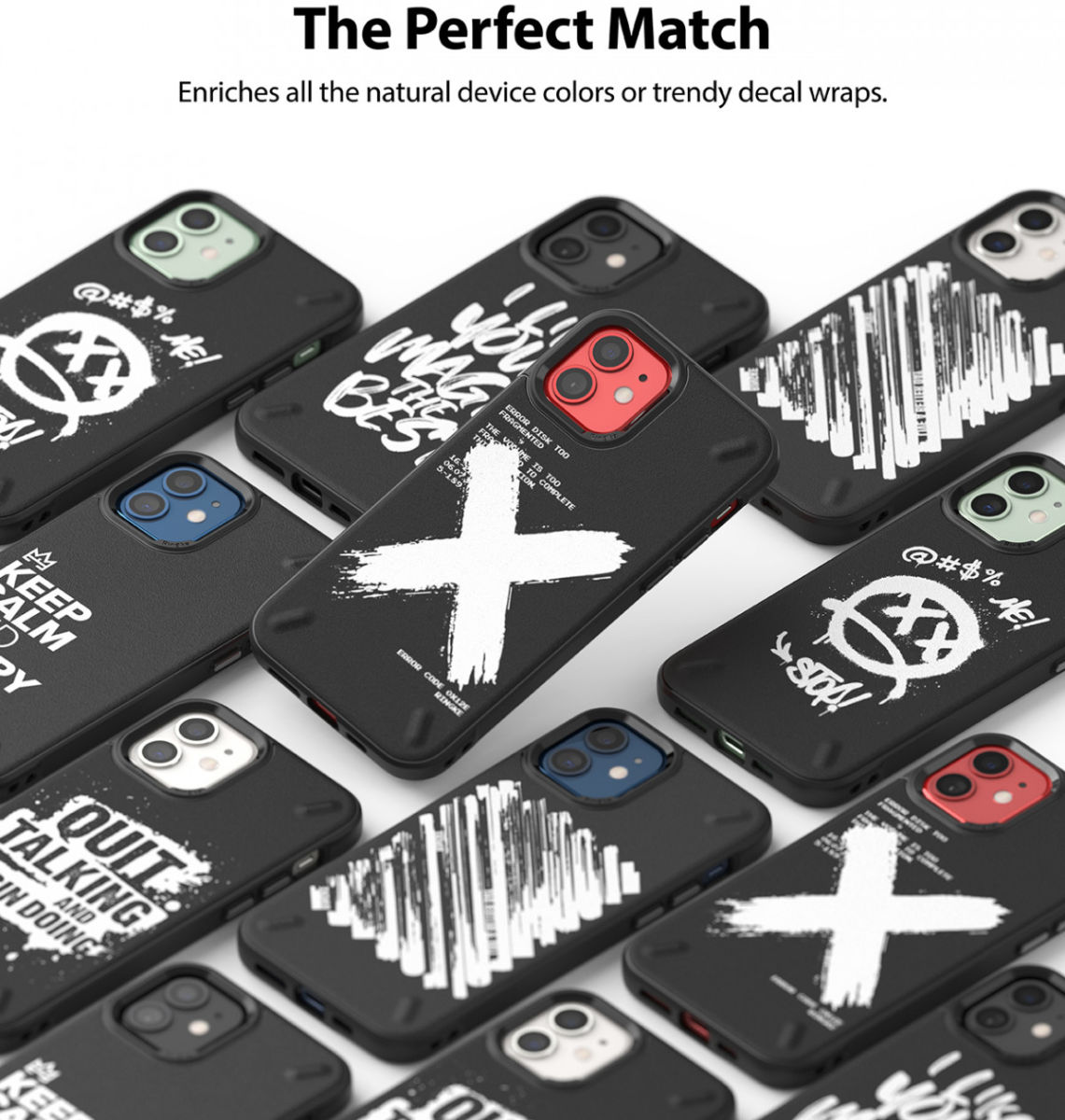 Ringke Onyx Design Apple iPhone 12 Mini Hoesje Flexibel TPU X afbeelding 6