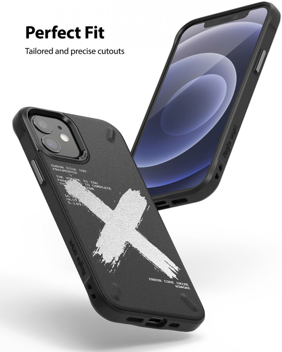 Ringke Onyx Design iPhone 12 / 12 Pro Hoesje Flexibel TPU Graffiti afbeelding 3