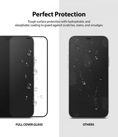 Ringke ID Glass Apple iPhone 12/12 Pro Tempered Glass Screenprotector afbeelding 11