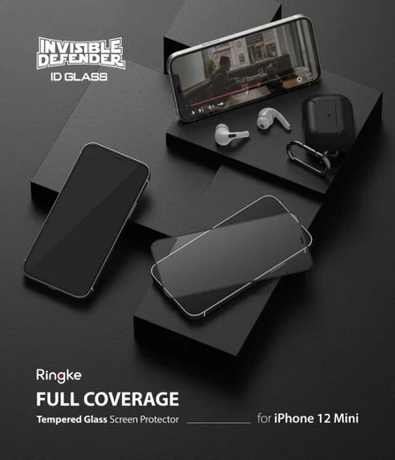 Ringke ID Glass Apple iPhone 12/12 Pro Tempered Glass Screenprotector afbeelding 5