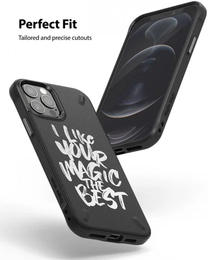 Ringke Onyx Design iPhone 12 Pro Max Hoesje Flexibel TPU Paint afbeelding 4