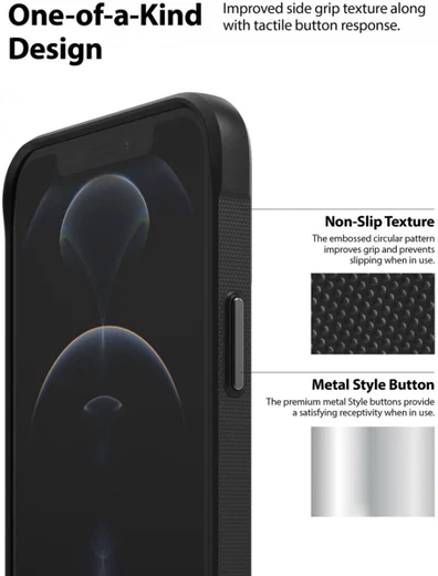 Ringke Onyx Design iPhone 12 Pro Max Hoesje Flexibel TPU Paint afbeelding 6