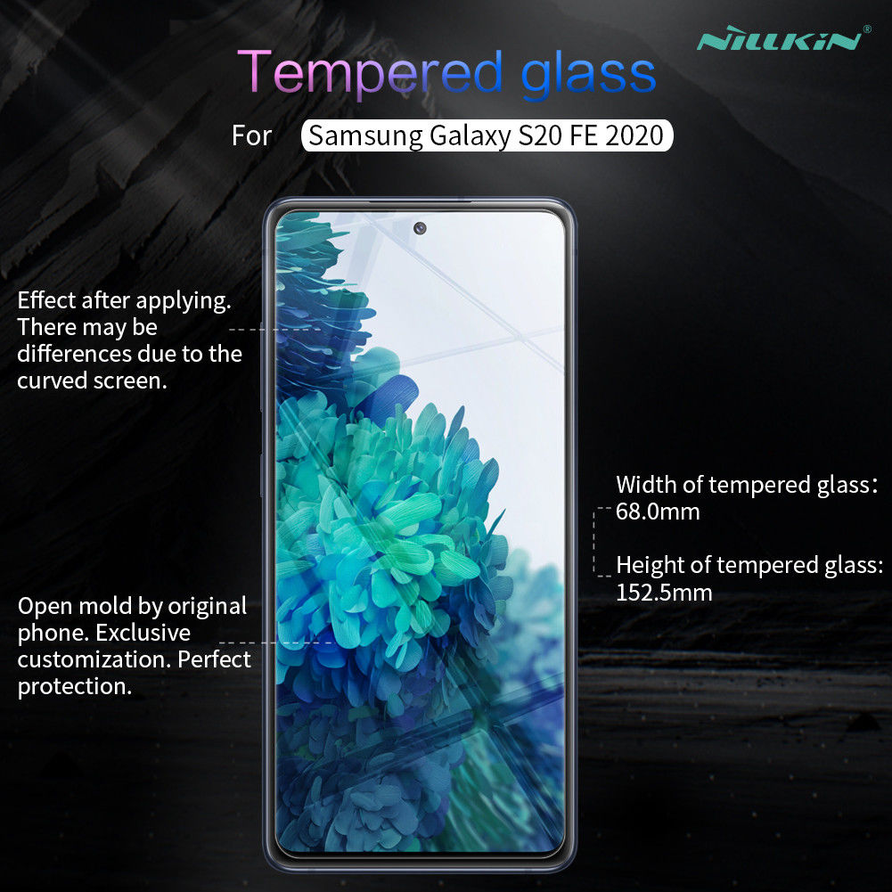 Nillkin Samsung Galaxy S20 FE Tempered Glass Screen Protector afbeelding 17