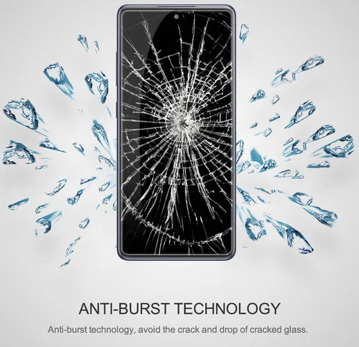 Samsung Galaxy S20 FE Nillkin Tempered Glass Screen Protector Zwart afbeelding 13