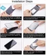 Samsung Galaxy S20 FE Nillkin Tempered Glass Screen Protector Zwart afbeelding 17