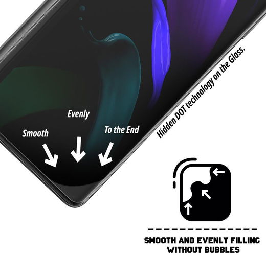 Whitestone Dome Glass Samsung Galaxy Z Fold 2 Screen Protector afbeelding 7