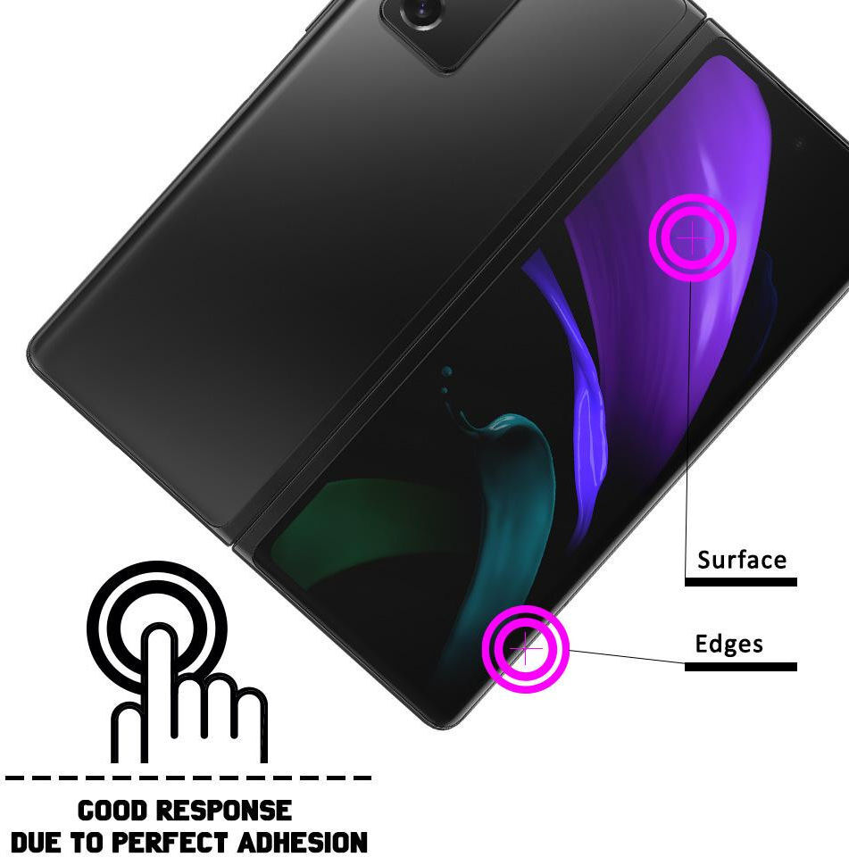 Whitestone Dome Glass Samsung Galaxy Z Fold 2 Screen Protector afbeelding 9