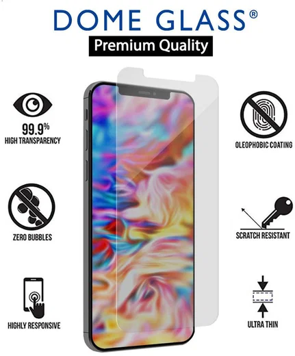 Whitestone Dome Glass Apple iPhone 12 Mini Screen Protector afbeelding 2