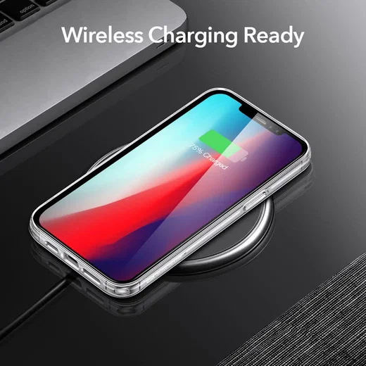 ESR Ice Shield Apple iPhone 12/12 Pro Hoesje Hybrid Glass Transparant afbeelding 3