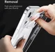 ESR Ice Shield Apple iPhone 12/12 Pro Hoesje Hybrid Glass Transparant afbeelding 4