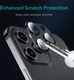 ESR Apple iPhone 12 Pro Tempered Glass Camera Lens Protector (2-Pack) afbeelding 5