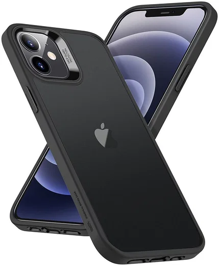 ESR Classic Hybrid Apple iPhone 12 Mini Hoesje Transparant Grijs afbeelding 2