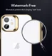 ESR Halo Apple iPhone 12 Mini Hoesje Transparant Zwart afbeelding 6