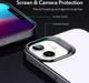 ESR Halo Apple iPhone 12 Mini Hoesje Transparant Zwart afbeelding 7