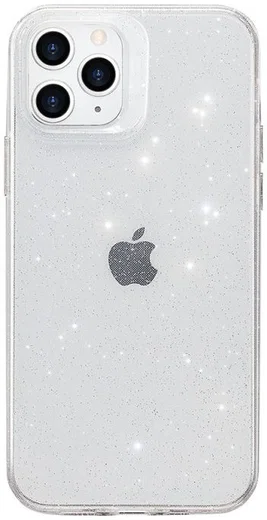 ESR Shimmer Apple iPhone 12 / 12 Pro Hoesje Transparant Glitter afbeelding 2
