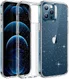 ESR Shimmer Apple iPhone 12 / 12 Pro Hoesje Transparant Glitter afbeelding 1