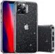 ESR Shimmer Apple iPhone 12 / 12 Pro Hoesje Transparant Glitter afbeelding 3