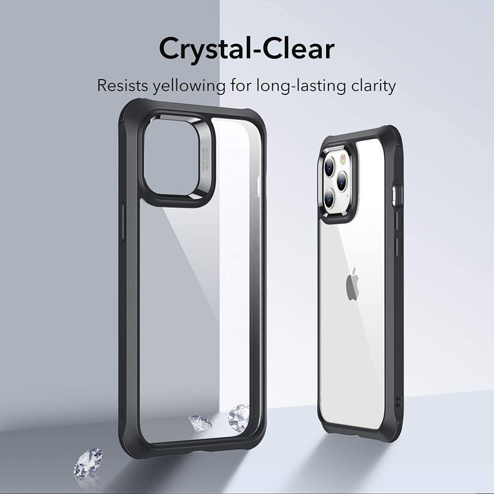 ESR Alliance Tough Apple iPhone 12 Pro Max Hoesje Transparant Zwart afbeelding 5
