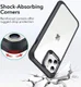 ESR Alliance Tough Apple iPhone 12 Pro Max Hoesje Transparant Zwart afbeelding 6