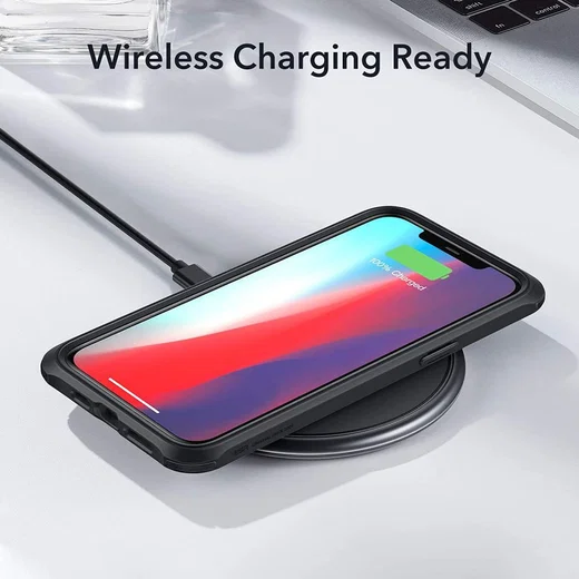 ESR Alliance Tough Apple iPhone 12 Pro Max Hoesje Transparant Zwart afbeelding 7