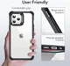 ESR Alliance Tough Apple iPhone 12 Pro Max Hoesje Transparant Zwart afbeelding 8