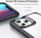 ESR Alliance Tough Apple iPhone 12 Pro Max Hoesje Transparant Zwart afbeelding 9