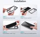 ESR Alliance Tough Apple iPhone 12 Pro Max Hoesje Transparant Zwart afbeelding 10