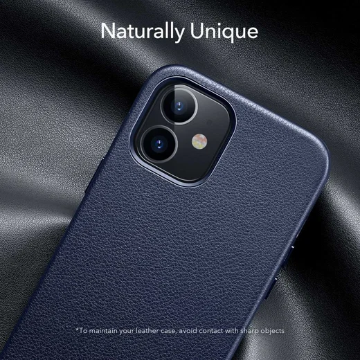 ESR Metro Premium Apple iPhone 12 Mini Hoesje Blauw afbeelding 3