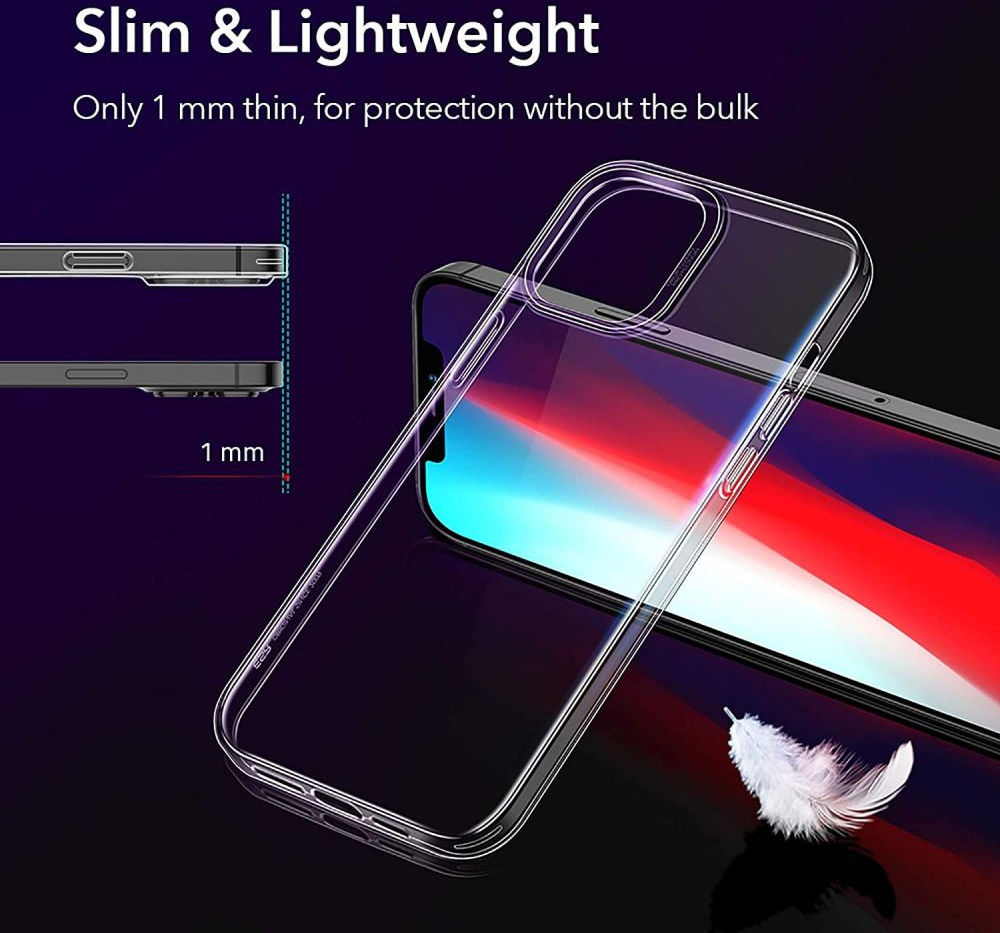 ESR Project Zero Apple iPhone 12 / 12 Pro Hoesje Dun TPU Transparant afbeelding 12