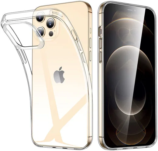 ESR Project Zero Apple iPhone 12 / 12 Pro Hoesje Dun TPU Transparant afbeelding 2