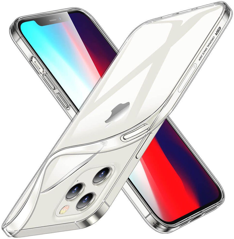 ESR Project Zero Apple iPhone 12 / 12 Pro Hoesje Dun TPU Transparant afbeelding 1