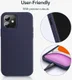 ESR Cloud Apple iPhone 12 Mini Hoesje Siliconen Back Cover Zwart afbeelding 8