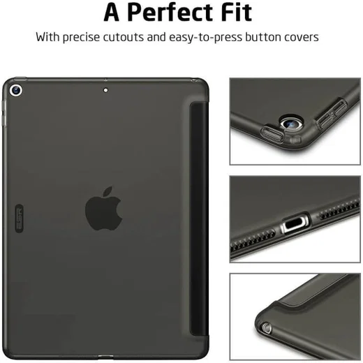 ESR Rebound Book Case Apple iPad 10.2 2019/2020/2021 Hoes Zwart afbeelding 4