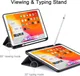 ESR Rebound Pencil Book Case Apple iPad 10.2 2019 / 2020 Hoes Zwart afbeelding 5